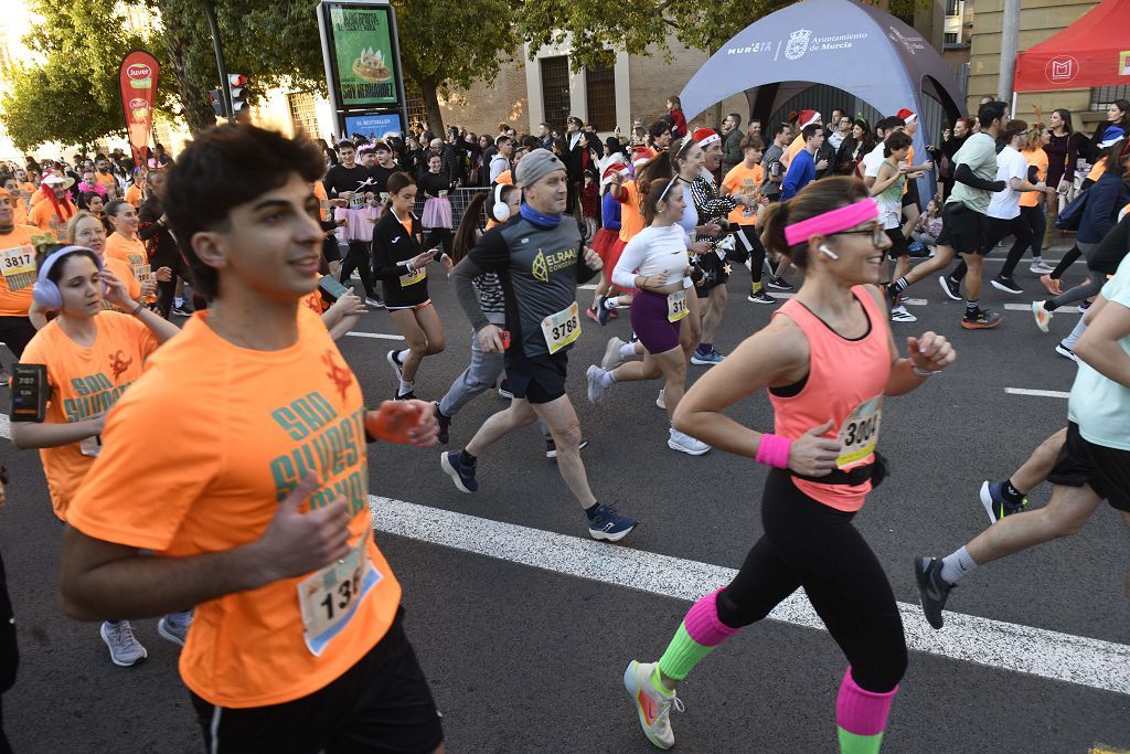 La San Silvestre 2025 en Murcia, en fotografías