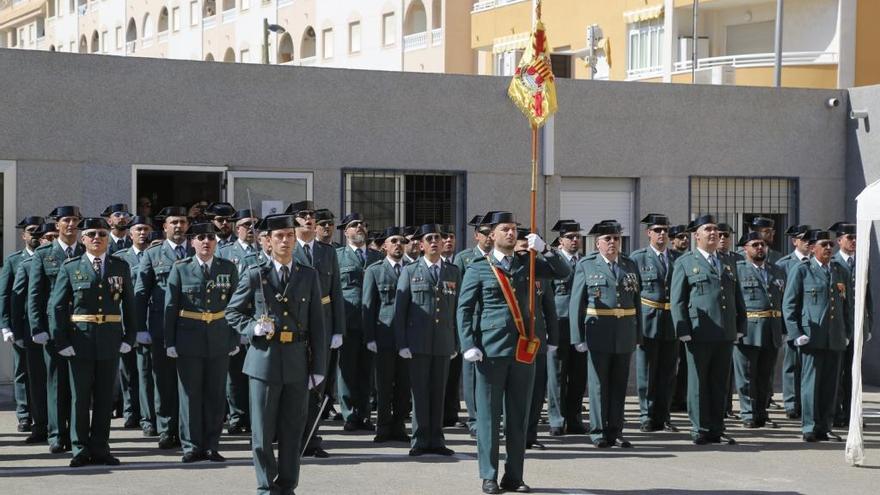 Un acto de la Guardia Civil en Torrevieja