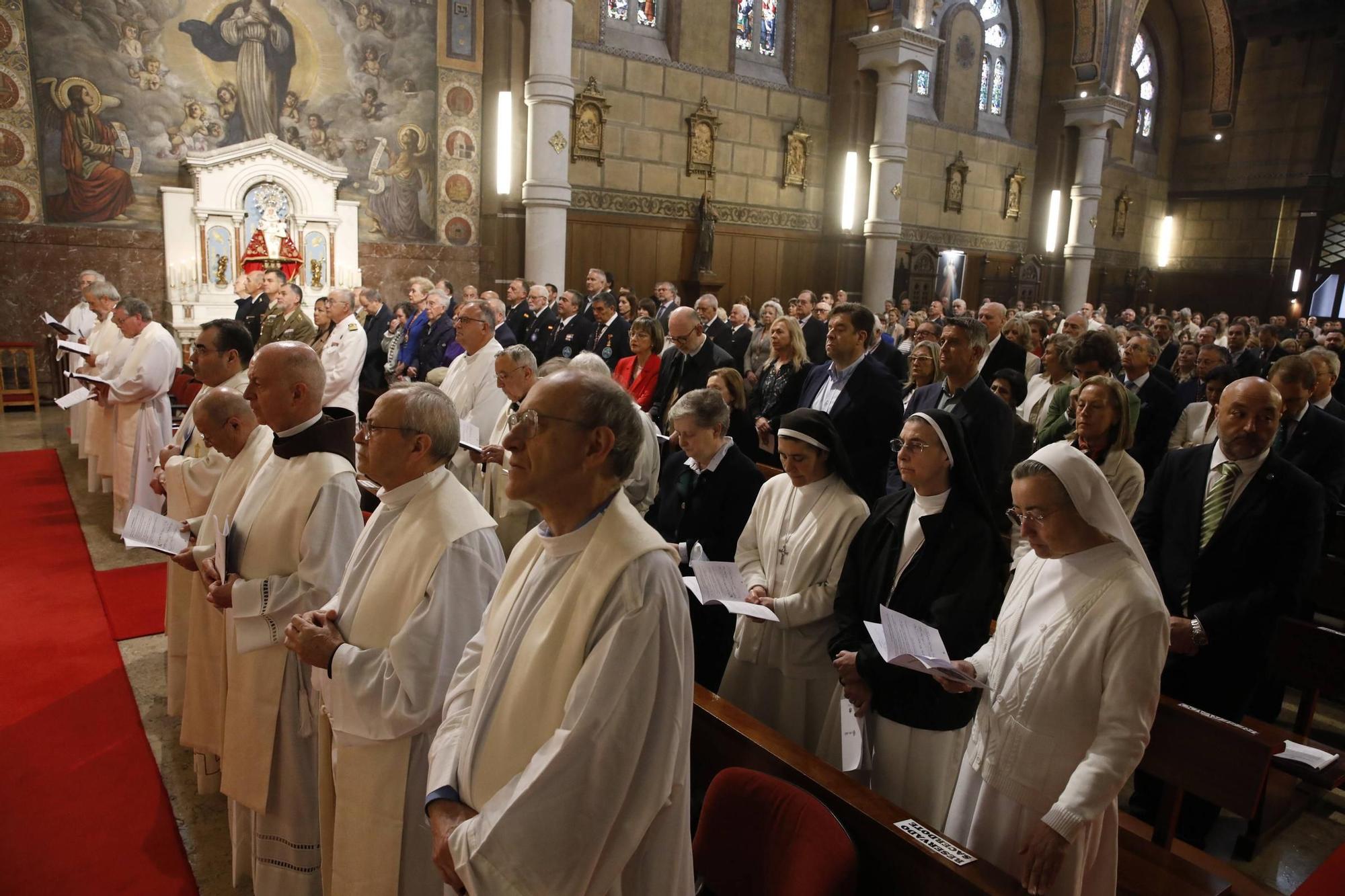 Así fue la celebración del centenario de la Basílica del Sagrado Corazón de Gijón (en imágenes)