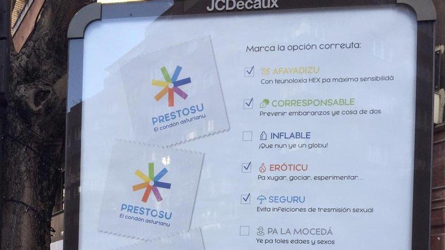 Gijón regalará &quot;prestosos&quot;, los nuevos preservativos asturianos