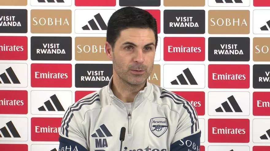 Arteta, sobre Merino: "Es un duro golpe para el equipo"