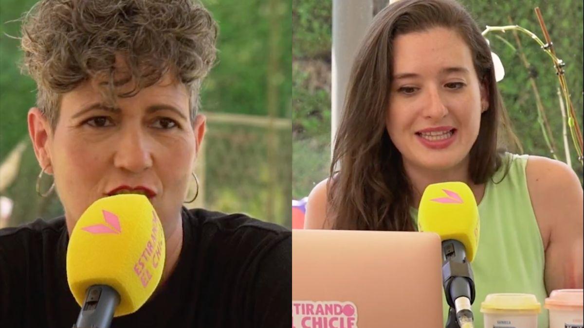 Patricia Sornosa y Victoria Martín en ’Estirando el chicle’.