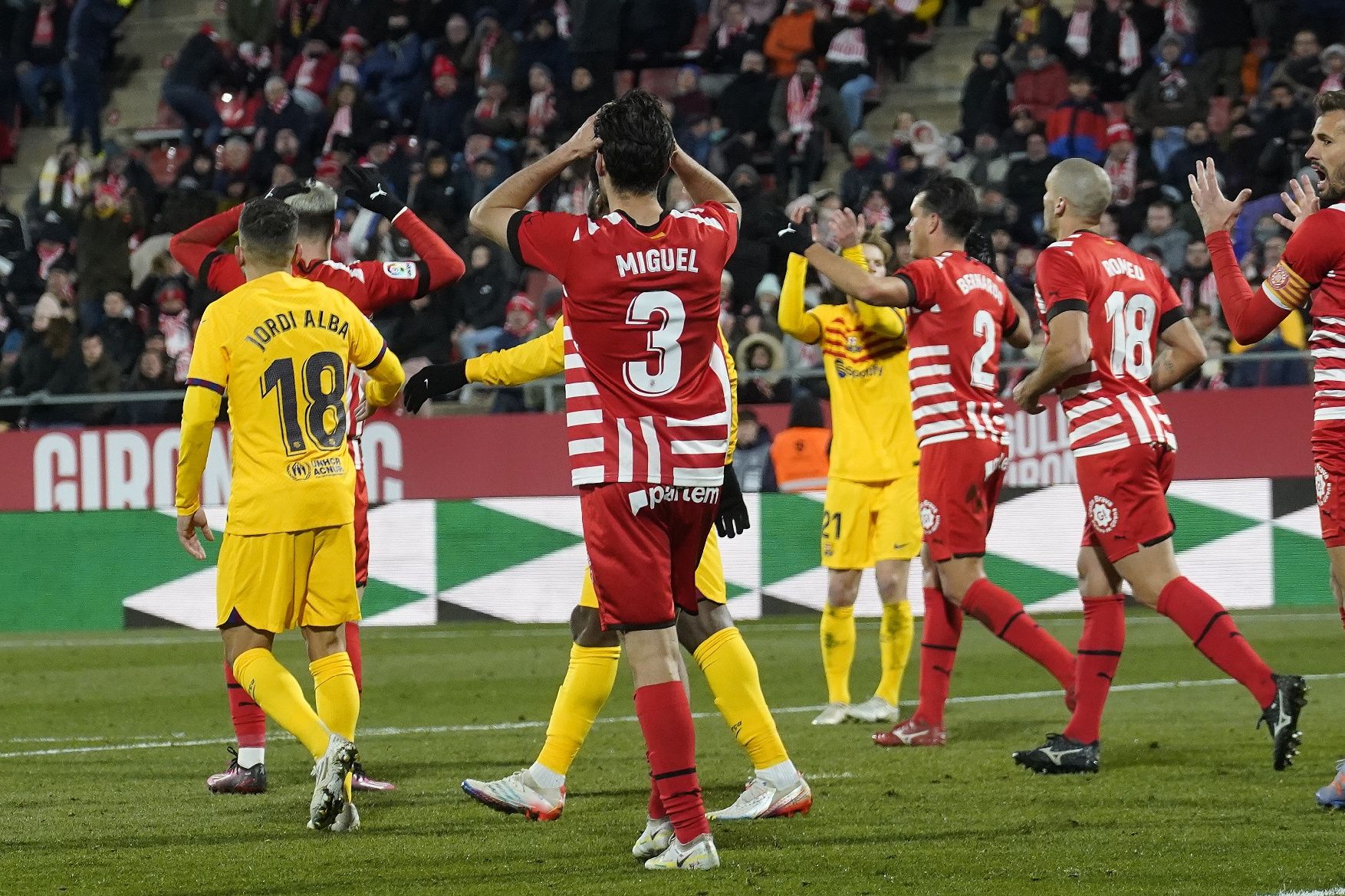 Les imatges del Girona - Barça