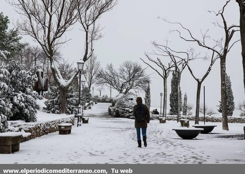 Las mejores imágenes de la nieve en Castellón