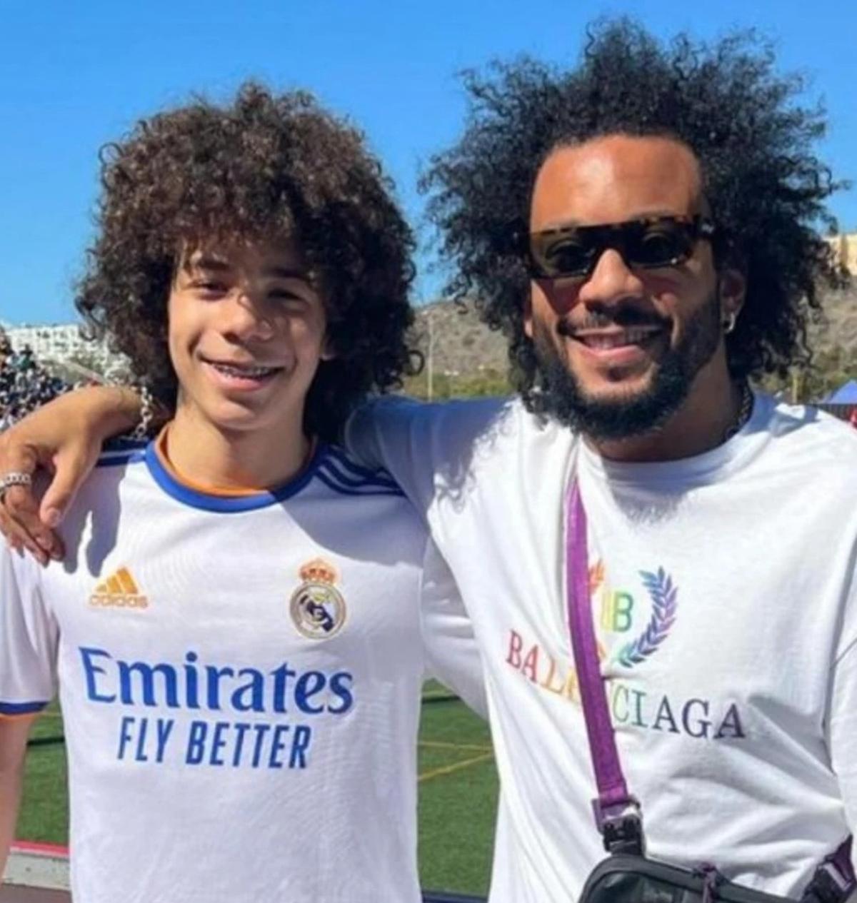 Marcelo y su hijo