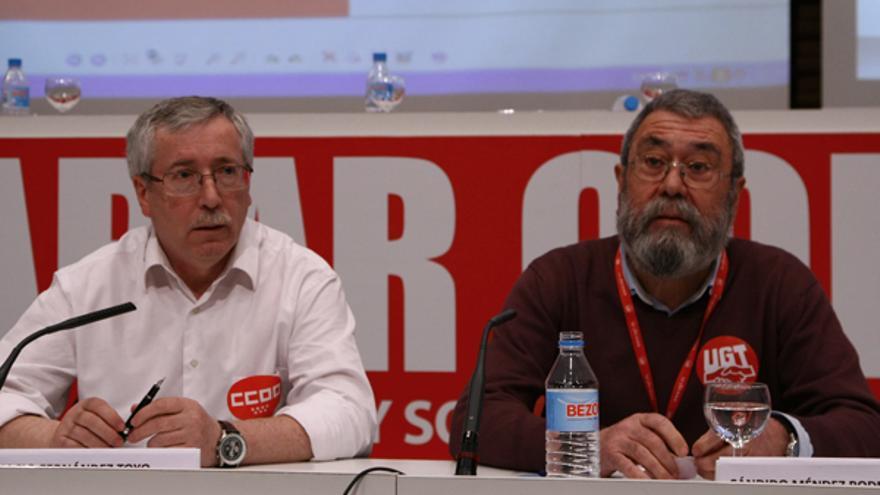 UGT y CCOO convocan huelga general para el 29 de marzo