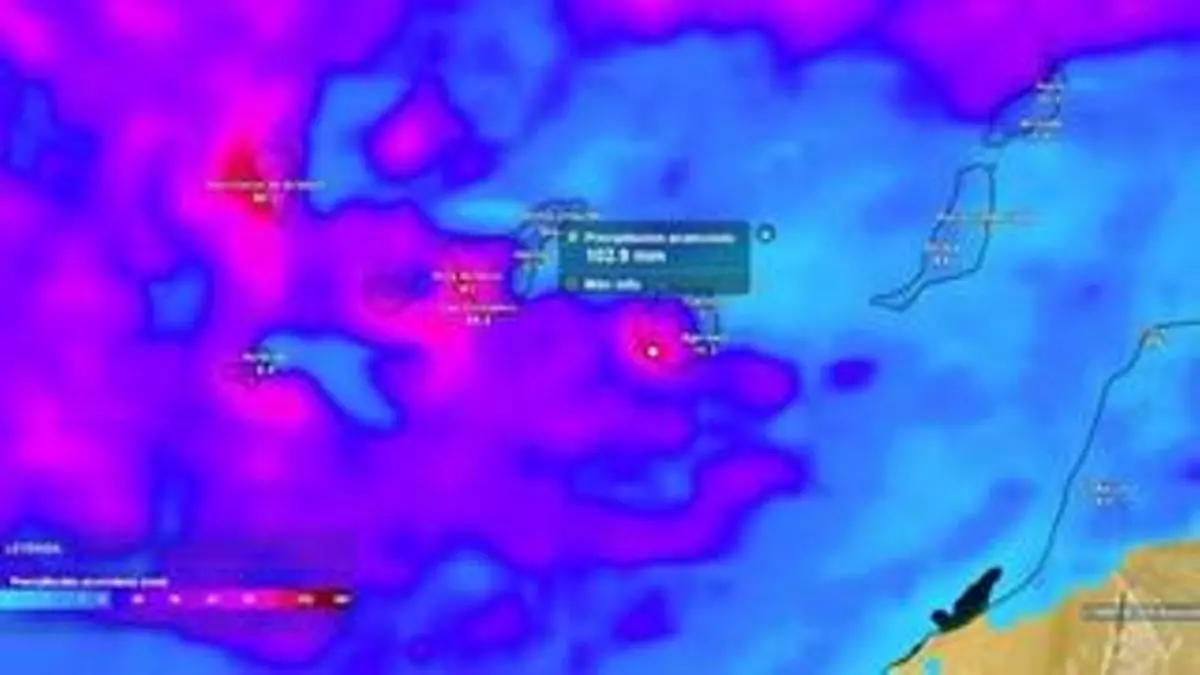 Sigue en directo la llegada de la borrasca Claudia a Canarias: lluvias, viento y alertas activadas