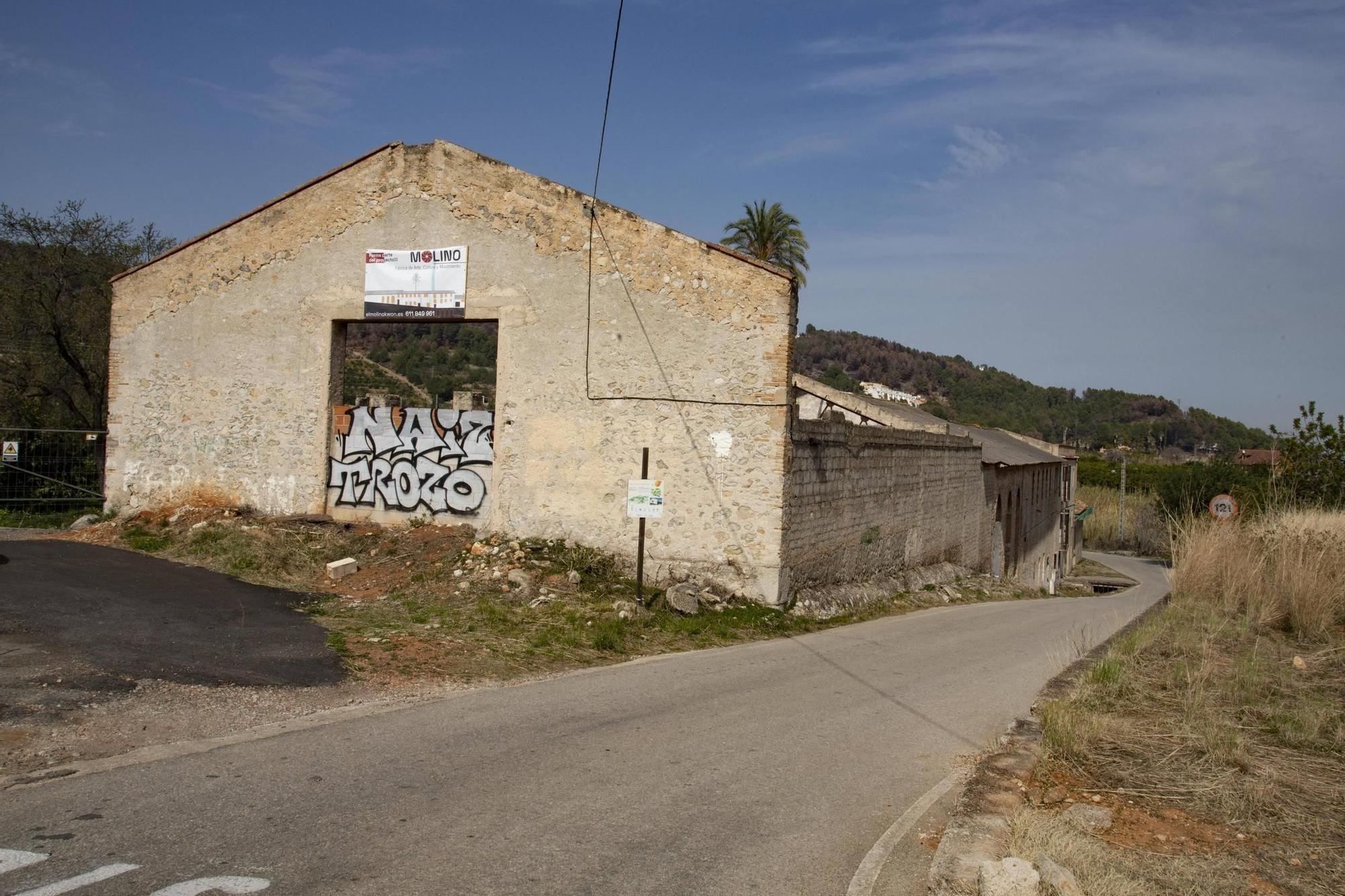 Las imágenes del molino de Félix o Garrigós que quieren convertir en centro cultural y etnológico