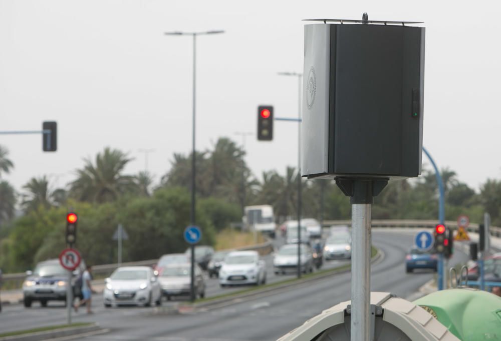 Alicante ya tiene radares en la avenida de Elche