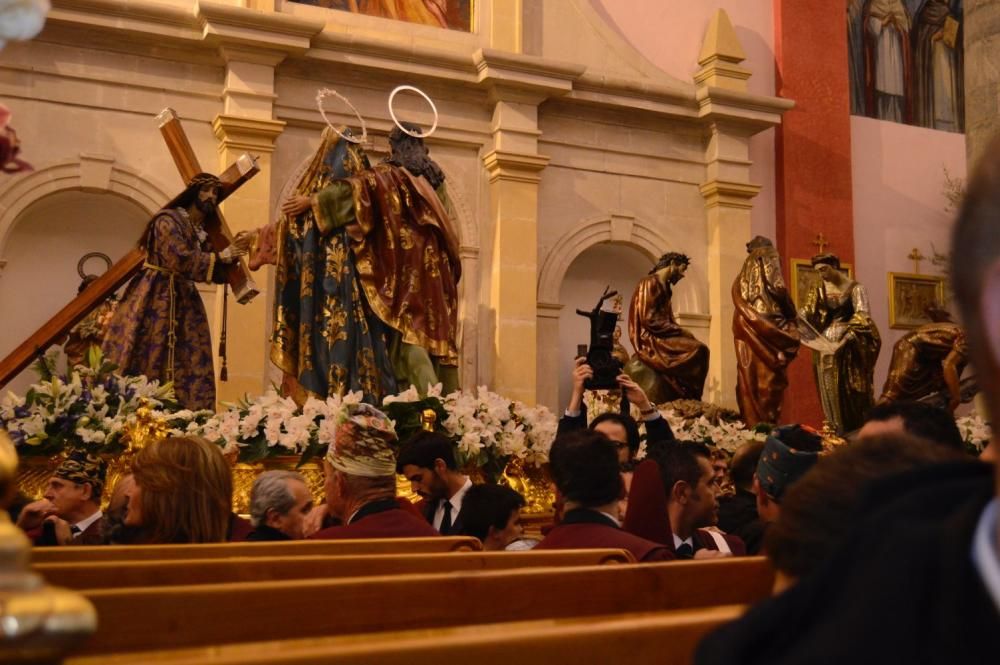 La procesión del Perdón se queda en San Antolín