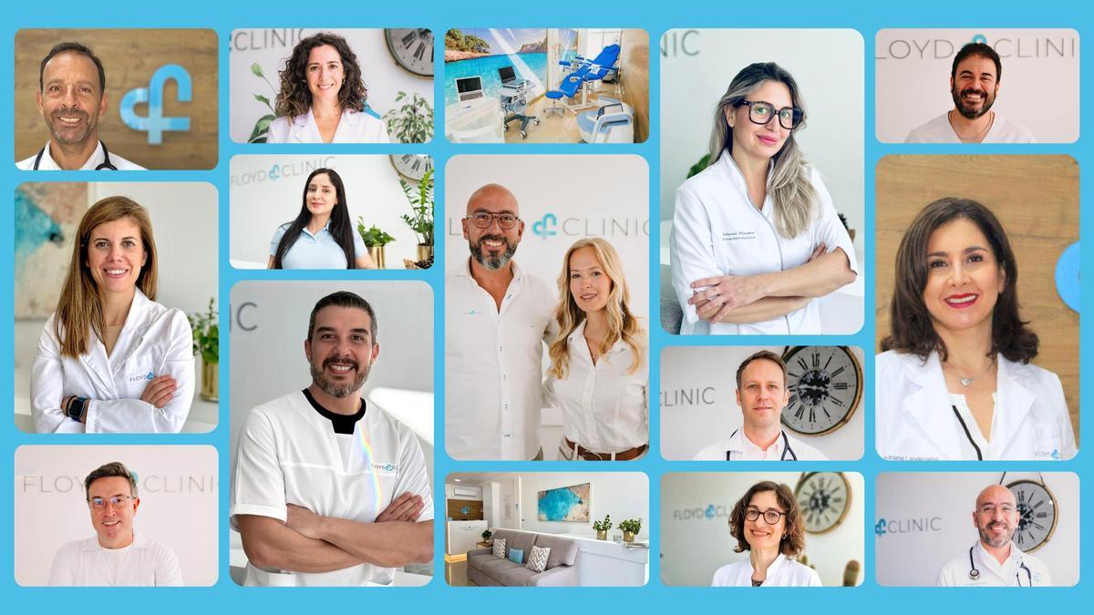 Auf einen Blick: Ärzte und Mitarbeiter der FloydClinic in Cala Millor.