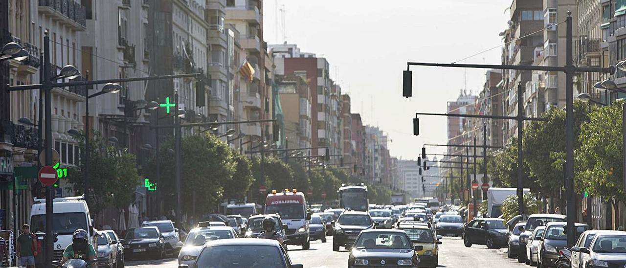 La Avenida del Puerto de València será objeto de una intensa reforma. | LEVANTE-EMV