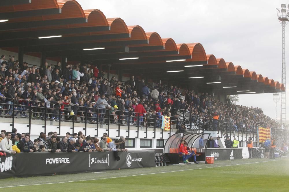 Las mejores imágenes del Valencia Mestalla - Barcelona B