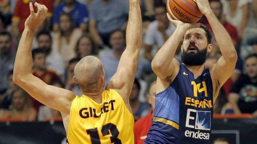 España vence a Bélgica por un ajustado 67-64 en su primer test