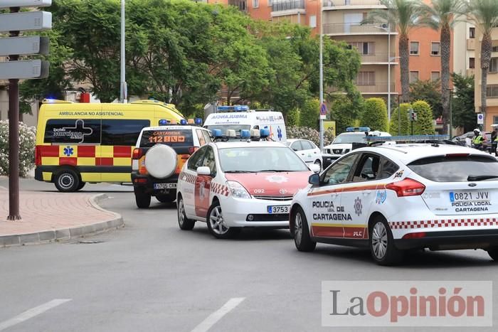 Explosión en una gasolinera de Cartagena