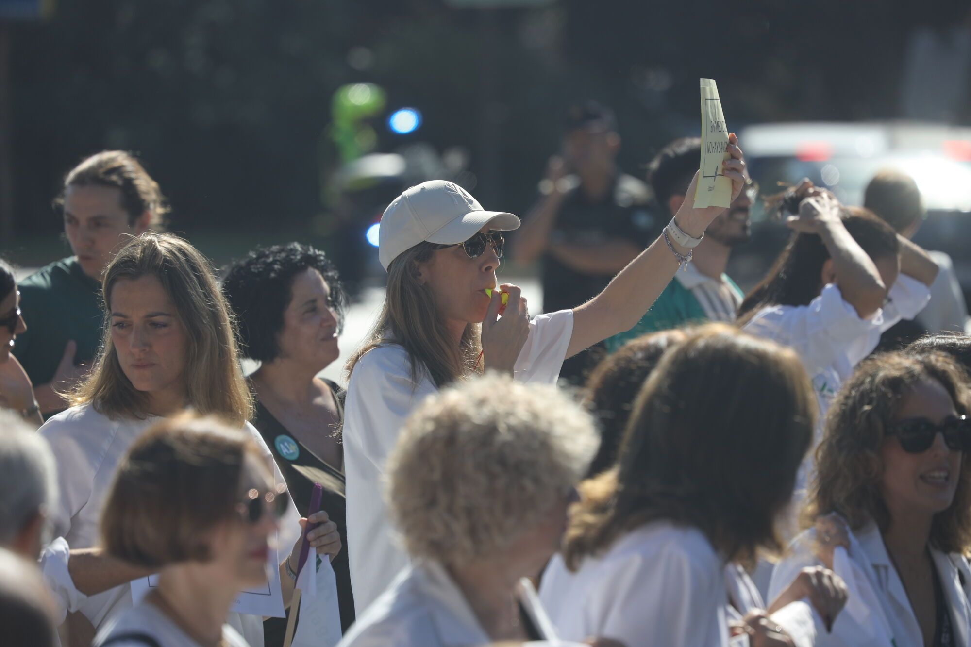 MLG 03-10-2025 Manifestación de la sanidad pública en Málaga.