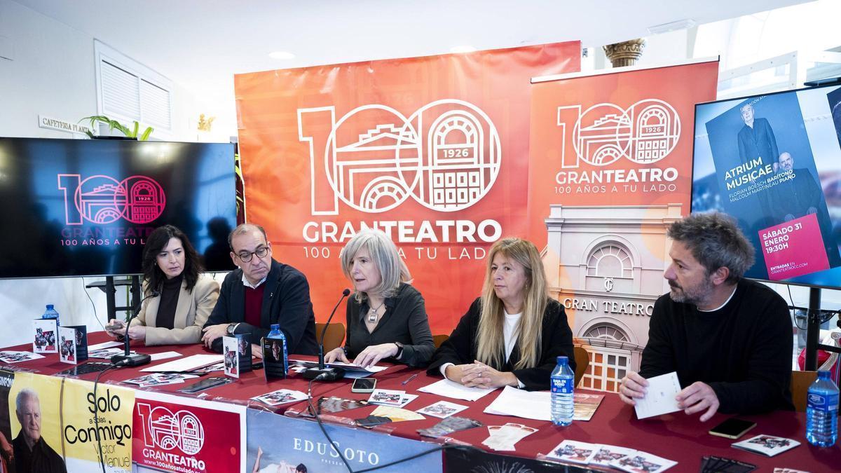 Video | Presentación de la programación y actividades del centenario del Gran Teatro de Cáceres