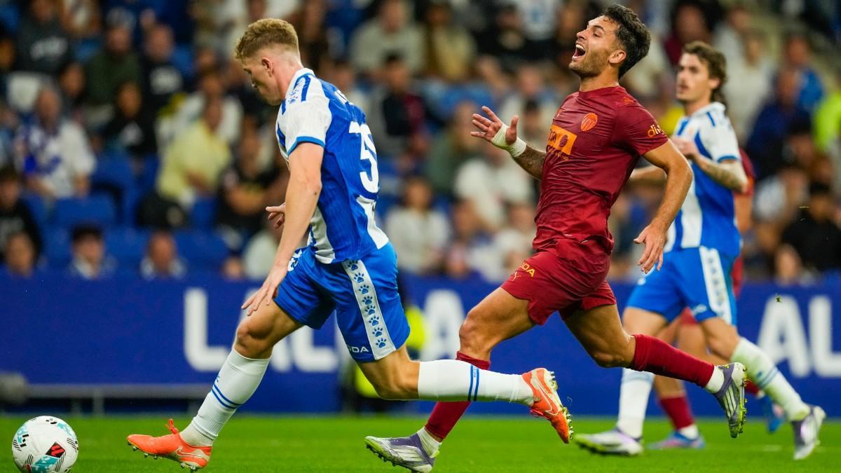 Riedel, durante un partido