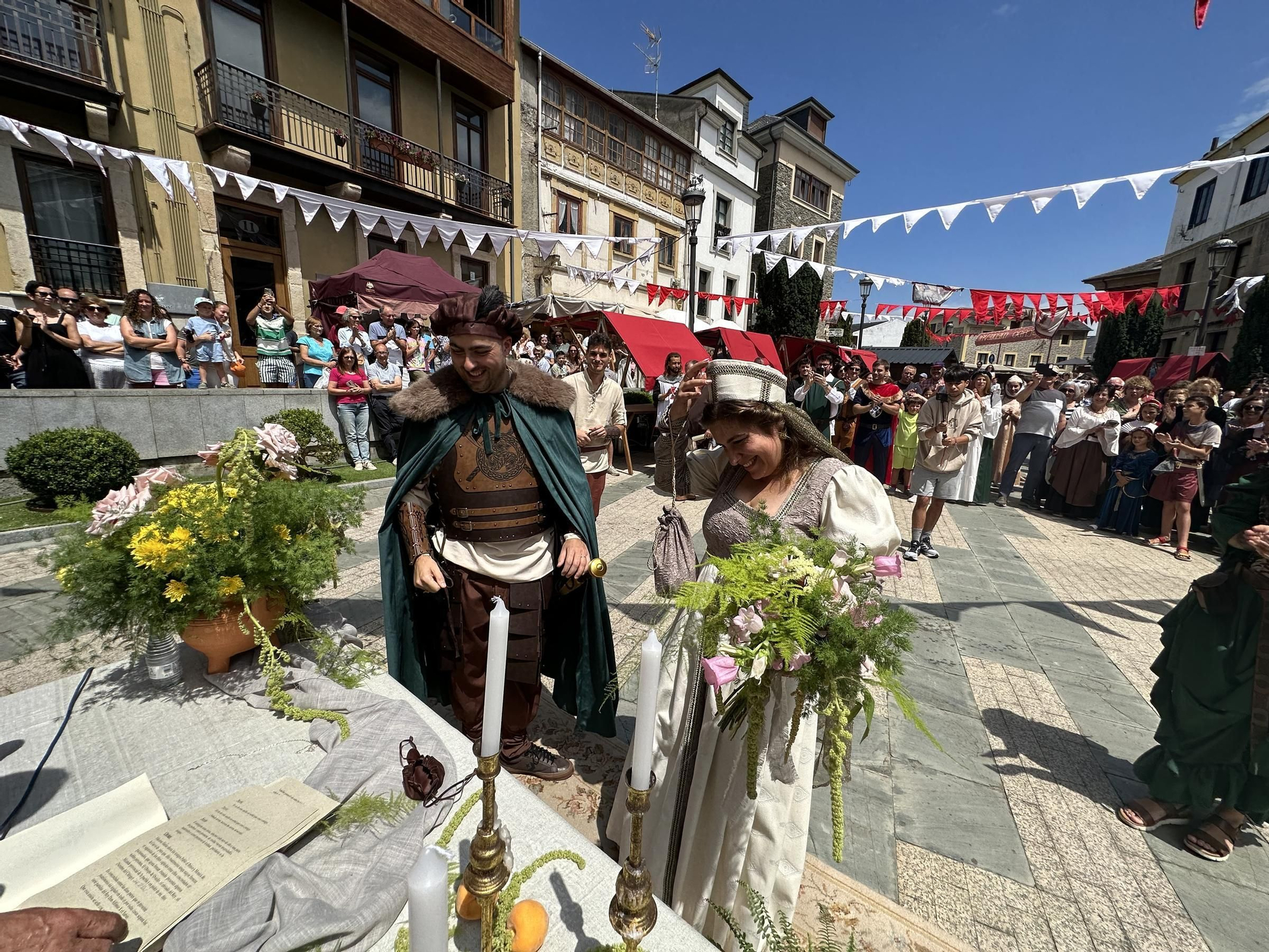 Boda "a lo Rodrigo Díaz de Vivar" en Navia