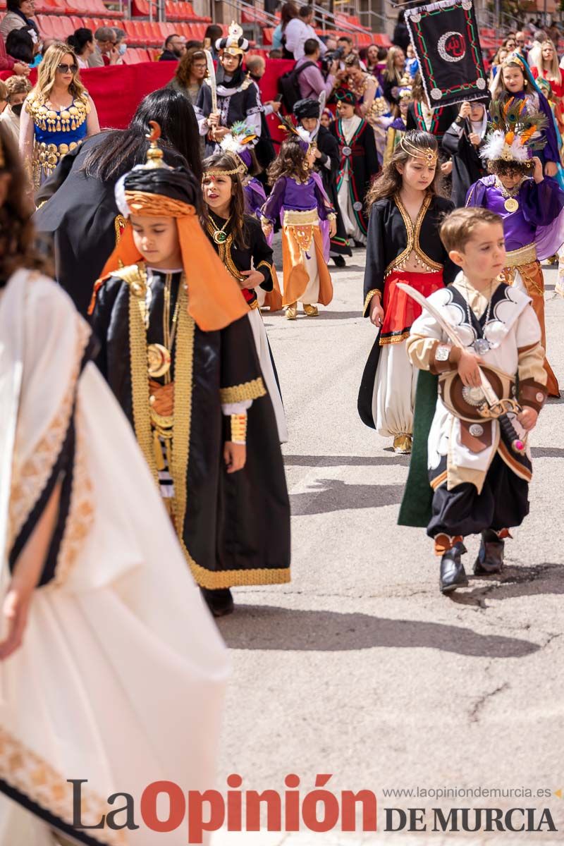 Desfile infantil en las Fiestas de Caravaca (Bando Moro)