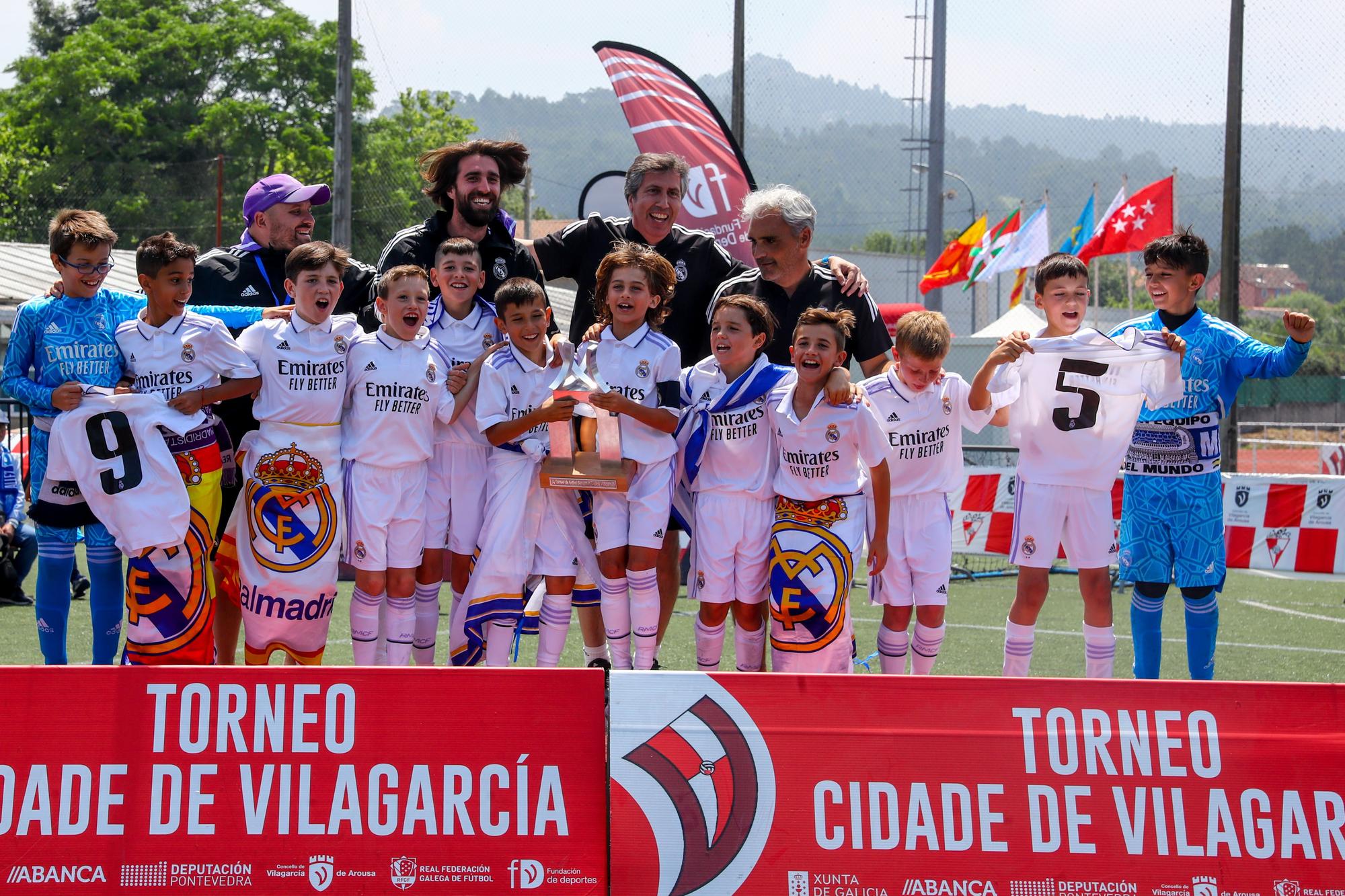 El Real Madrid suma a sus vitrinas el Torneo Cidade de Vilagarcía