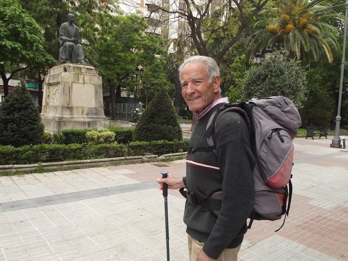 Pere Elías, peregrino y letrista musical.