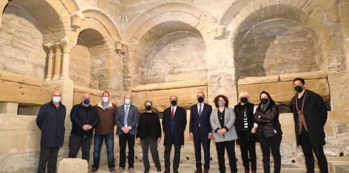 Una partida importante se ha destinado al Monasterio de Sijena.