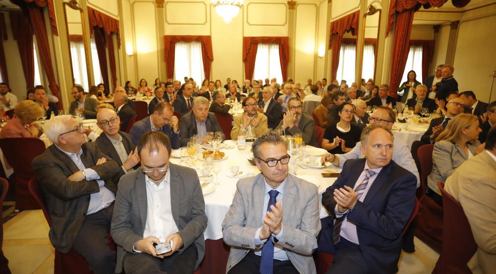 Desayuno con Amparo Marco en el Casino Antiguo de Castelló