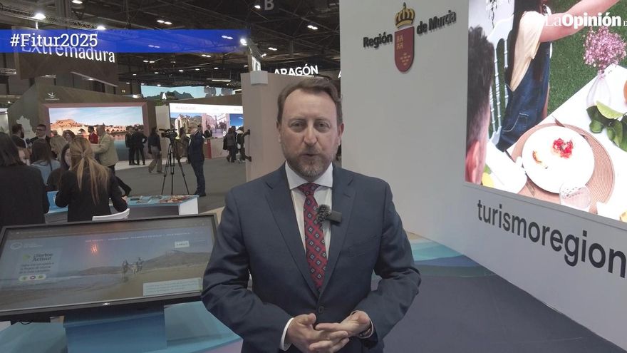 Andrés Aznar, concejal de Turismo de Mazarrón | Fitur 2025