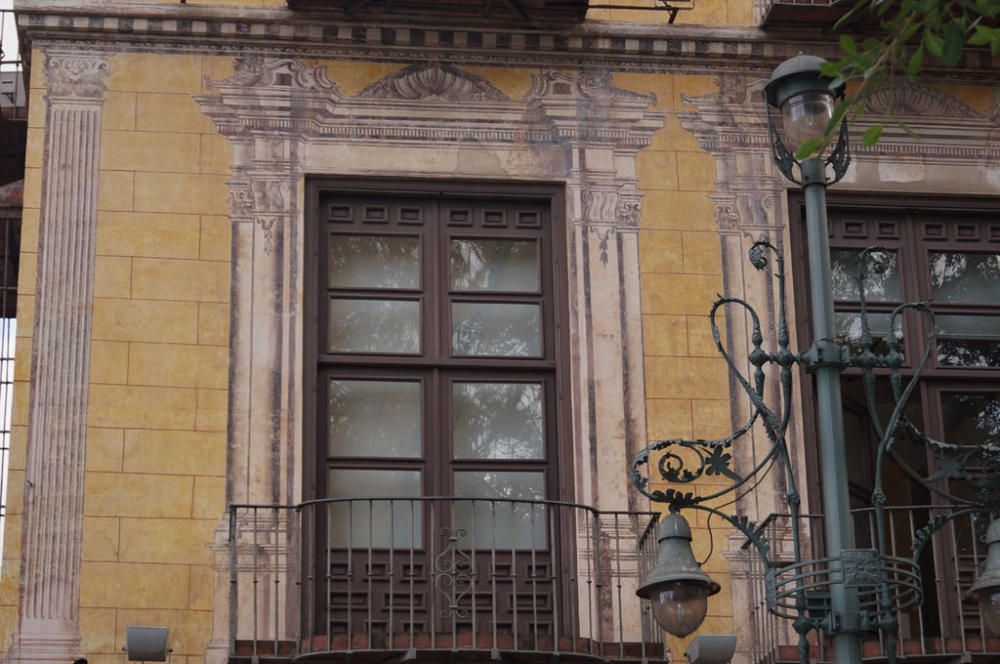 'Cinco bolas' de Simón Flynn, 'Casa del Obispo' de Nina Rodríguez y 'Torre de San Felipe' de Feliciano Ruy, ganadoras del Concurso Fotográfico'Pinturas Murales Barrocas" de Málaga Monumental