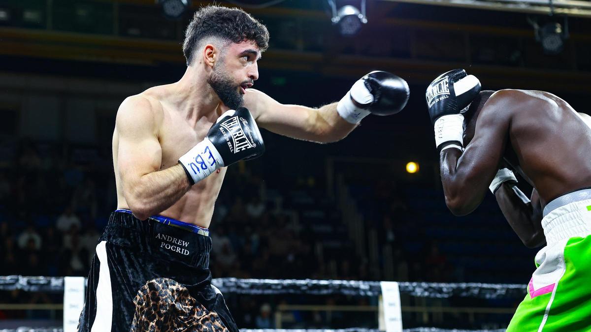Las imágenes del combate entre El Cazador y Tamba por el Europeo Silver de boxeo