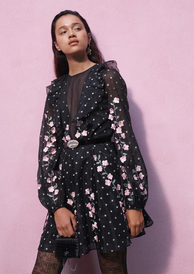 Vestido de lunares y flores de Giambattista Valli para H&amp;M