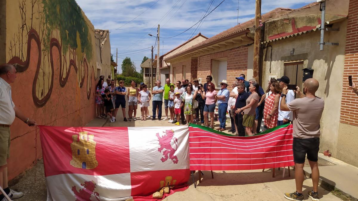 Inauguración del mural.