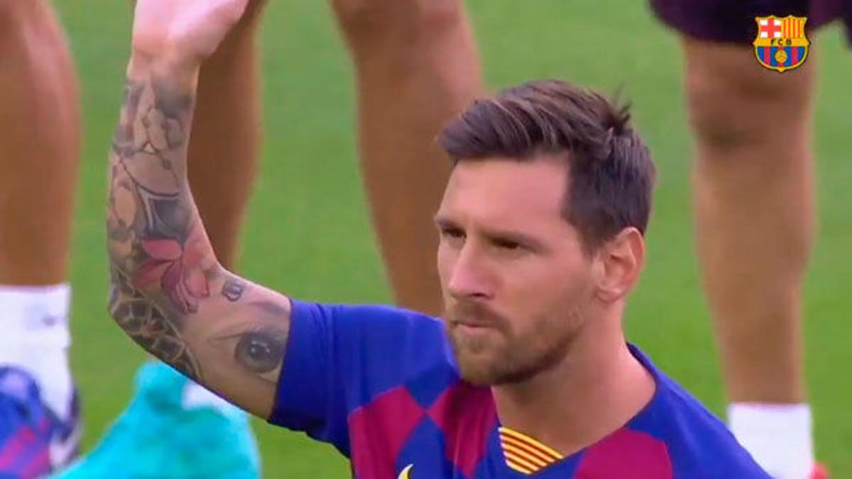 El vídeo del discurso de Leo Messi en la presentación del conjunto azulgrana