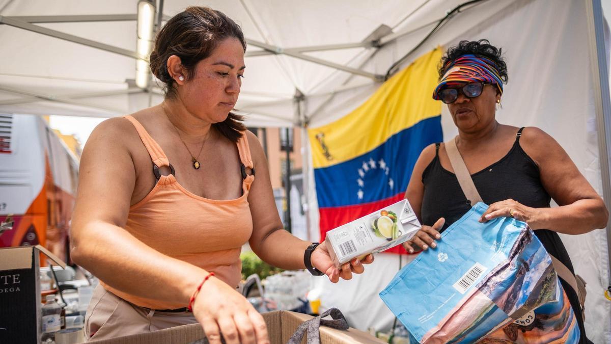 La Laguna se vuelca con Venezuela: recogida de alimentos y medicación para los afectados por los terremotos