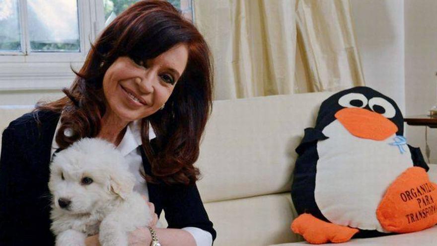 Kirchner reaparece con perro nuevo y cambios en su Gobierno