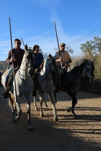 Encierro taurino en San Miguel de la Ribera