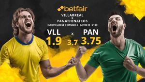 Villarreal CF vs. Panathinaikos FC: horario, TV, estadísticas, clasificación y pronósticos