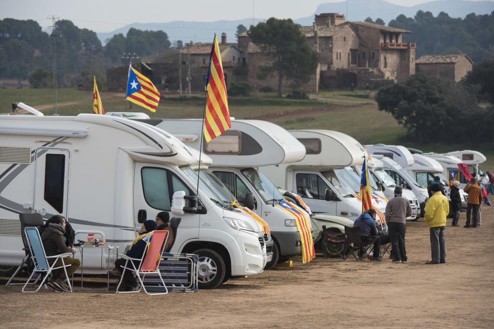 Acte a l'esplanada de Lledoners convocat per Assem