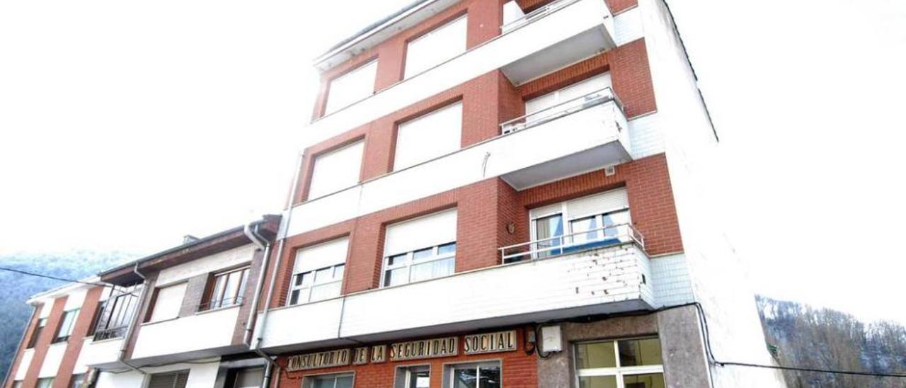 El local del centro de salud de Collanzo.