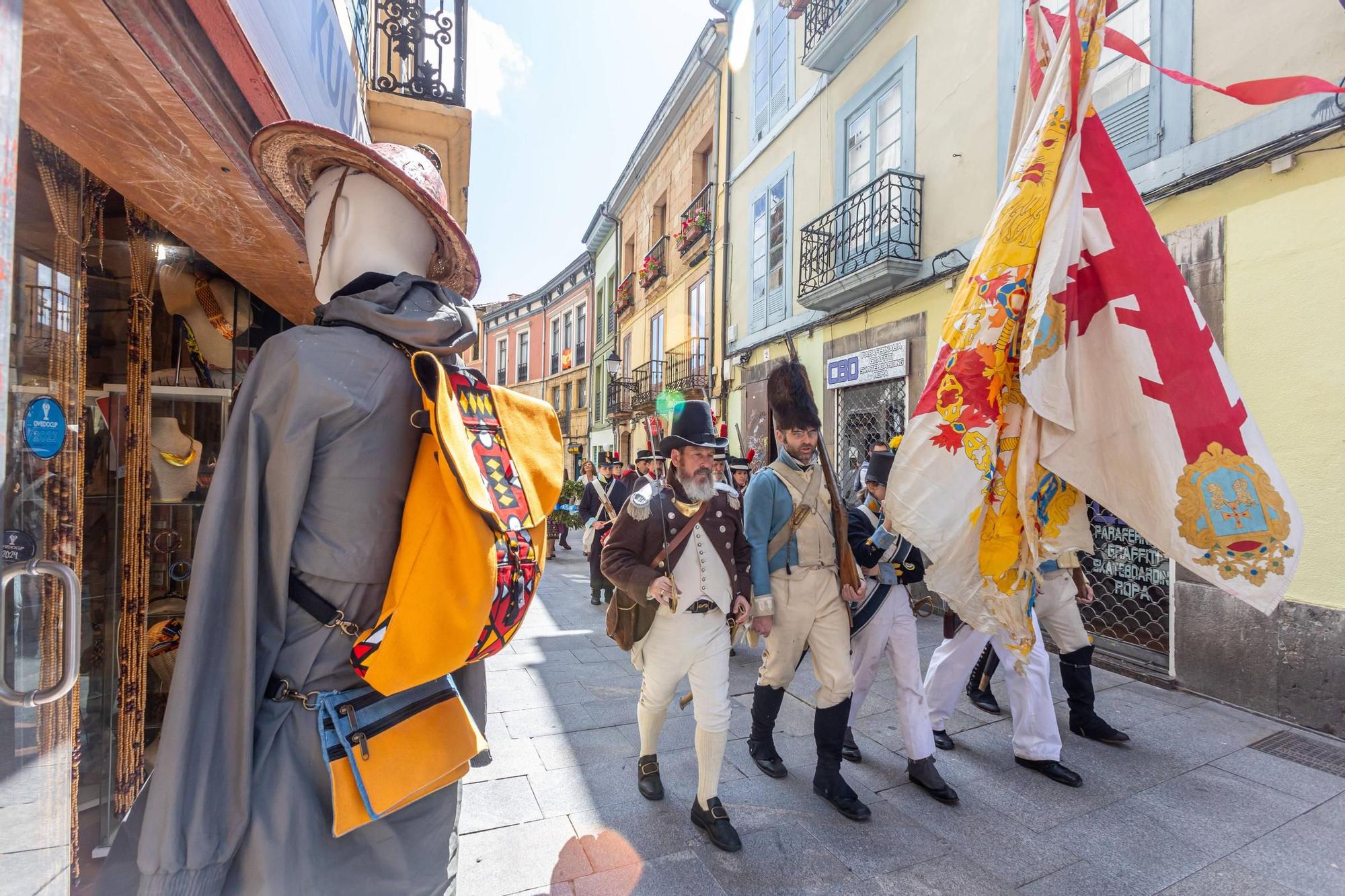 En imágenes | Recreación que conmemora la declaración asturiana de guerra a Napoleón