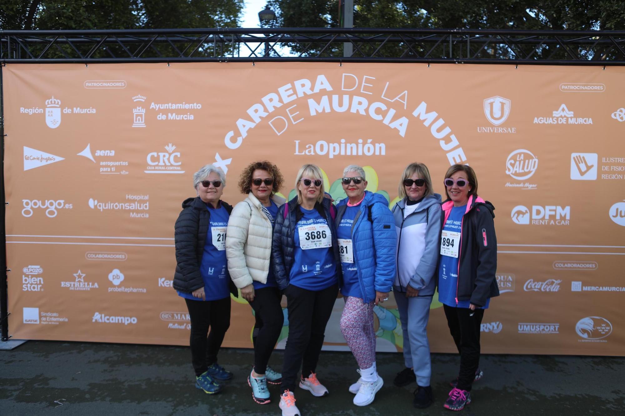 Carrera de la Mujer: así han posado las corredoras en el photocall antes de la salida