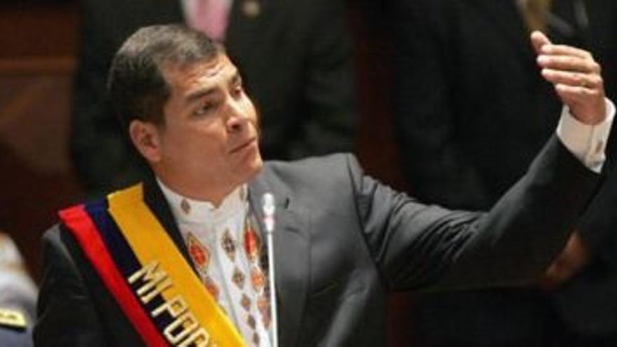 Las FARC aportaron fondos para la campaña del presidente Correa
