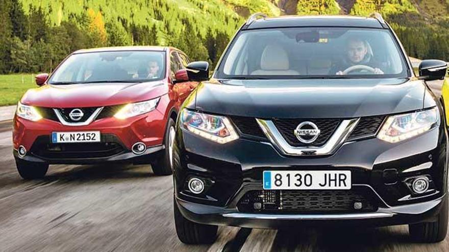 Juke, Qashqai y X-Trail dominan con autoridad el mercado de los crossover en España