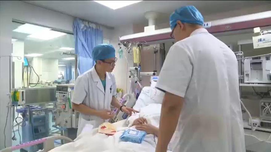 El corazón de una joven china "resucita" tras horas paralizado