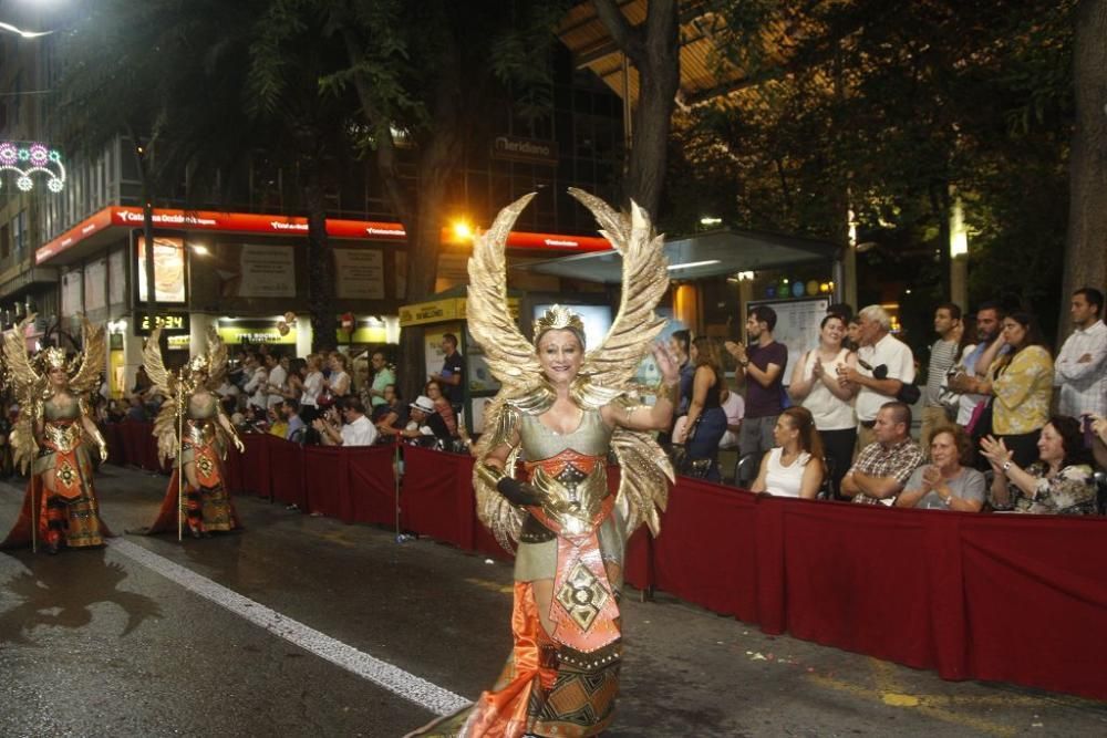 Desfile de Moros y Cristianos en Murcia