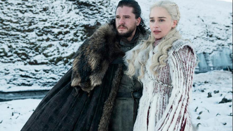 Jon Nieve y Daenerys.