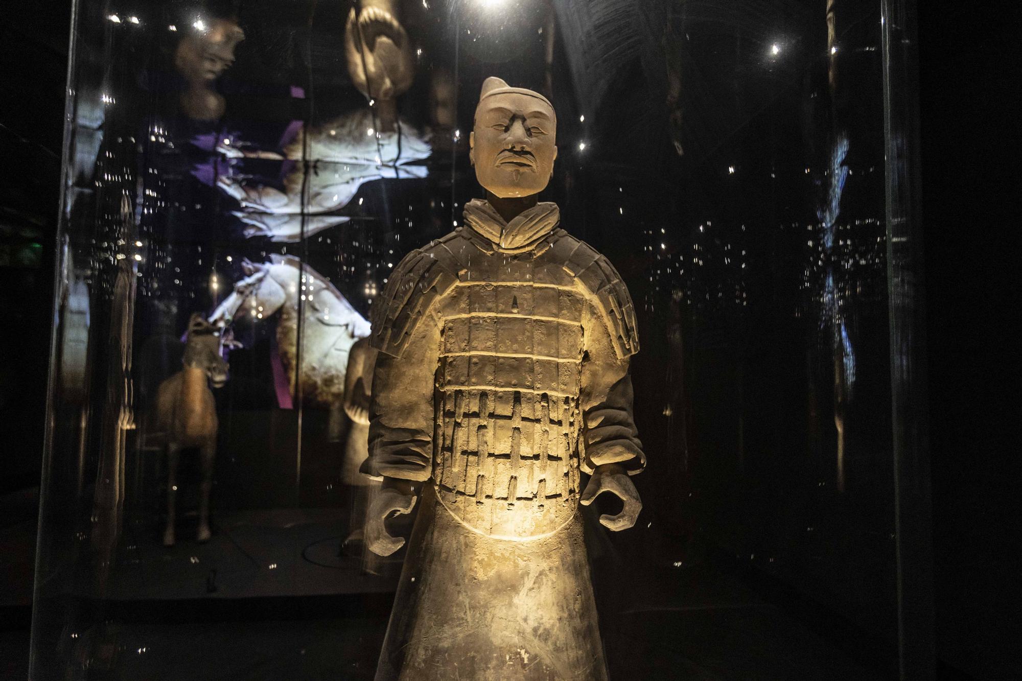 La inauguración de la exposición El legado de las dinastías Qin y Han. Los guerreros de Xian