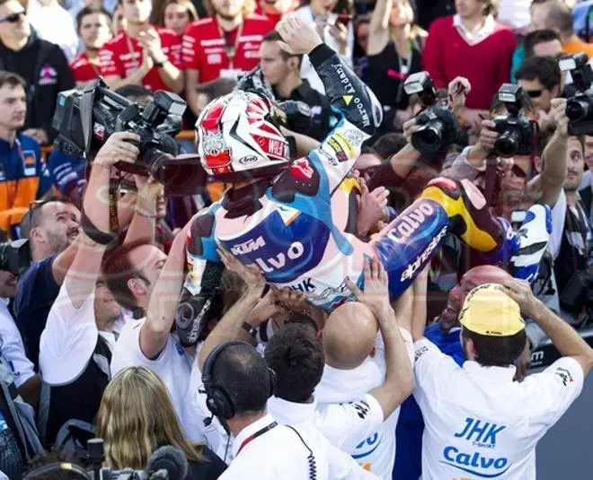 Maverick Viñales, campeón del mundo de Moto 3