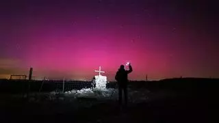Vídeo: Así se ha visto la aurora boreal en Morella